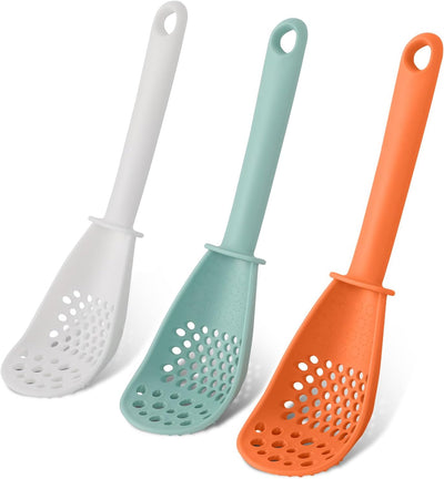 3 Cucharas Cocina Multifuncionales Rallar Moler Ajo