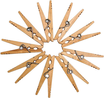 Set 10 pzas madera maple natural