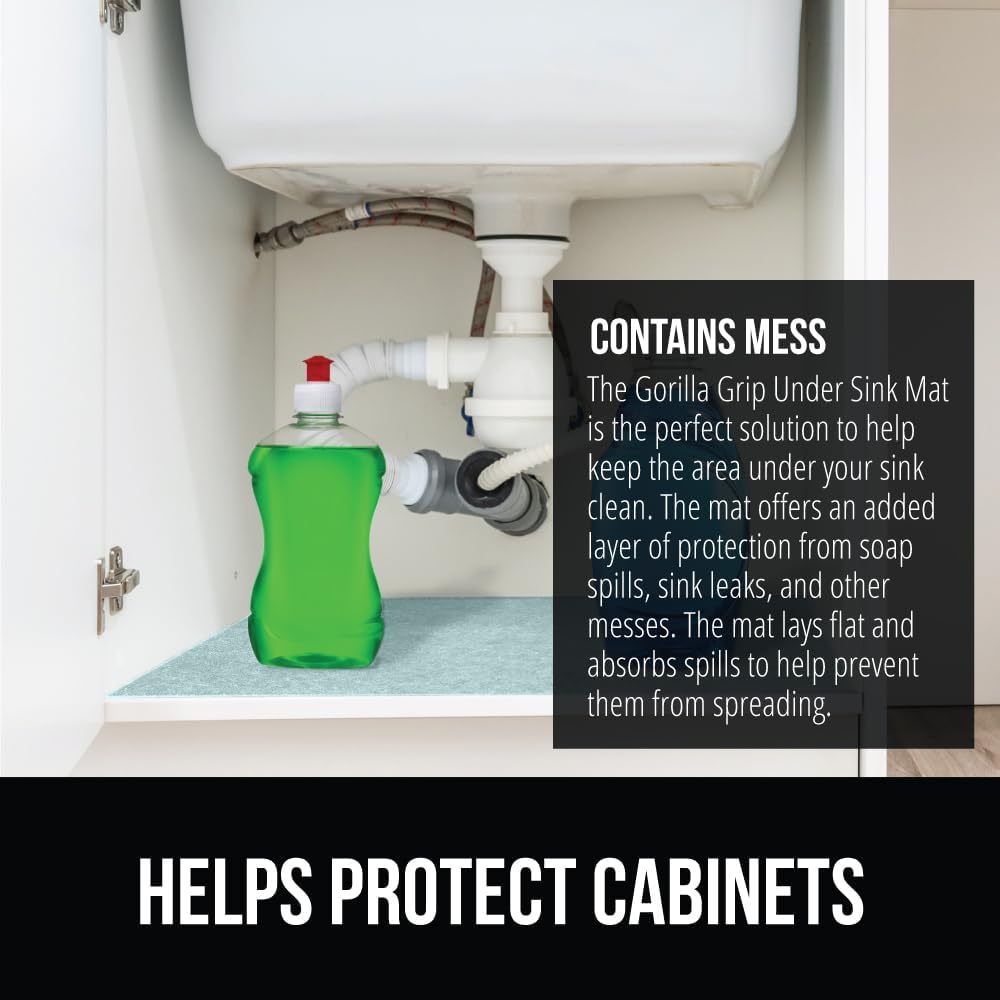 Tapete fieltro absorbente para fregadero cocina baño