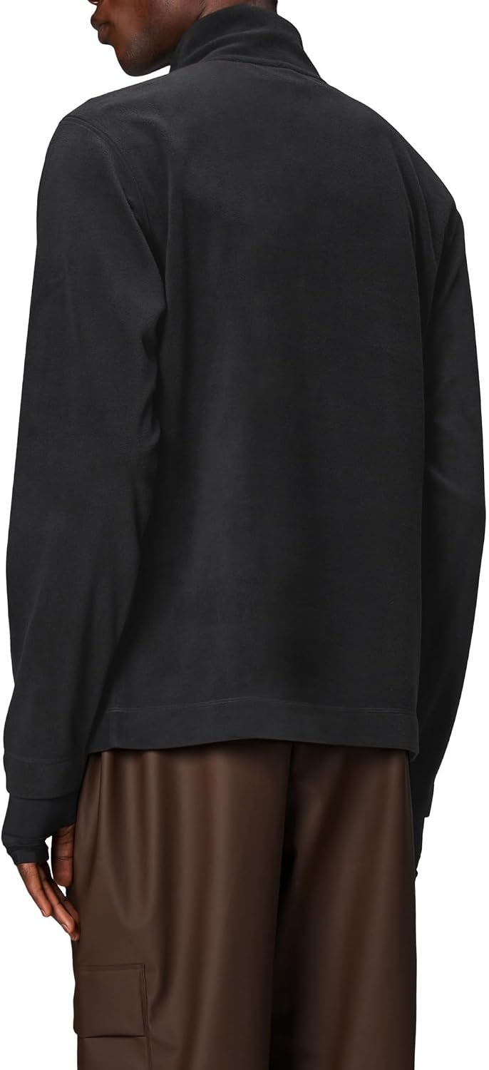 Forro polar media cremallera cuello alto unisex
