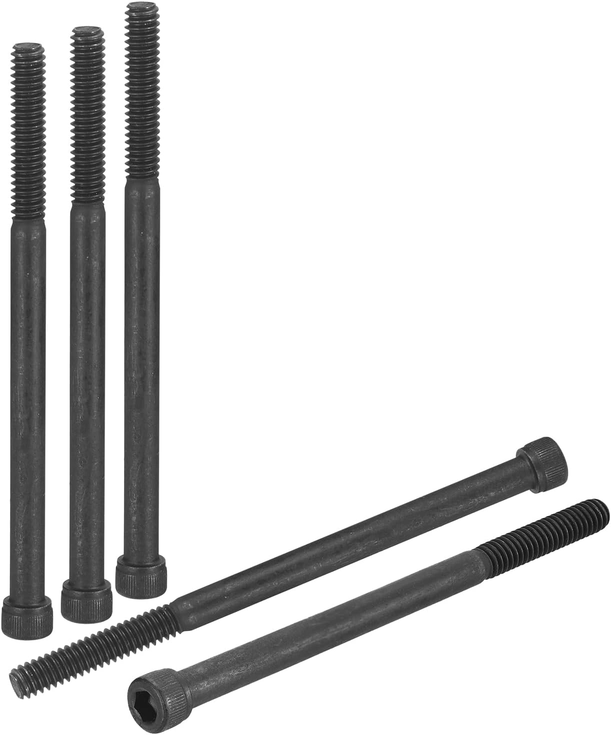Tornillos cabeza hueca 1/4-20x4 10uds para bicicleta y auto