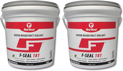 Sellador conductos fibra 1gal gris pack 2
