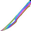 Machete al aire libre camping arcoiris