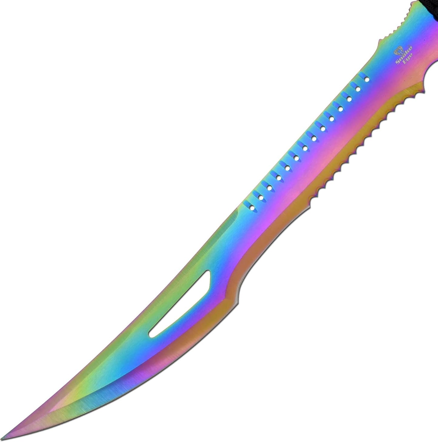 Machete al aire libre camping arcoiris