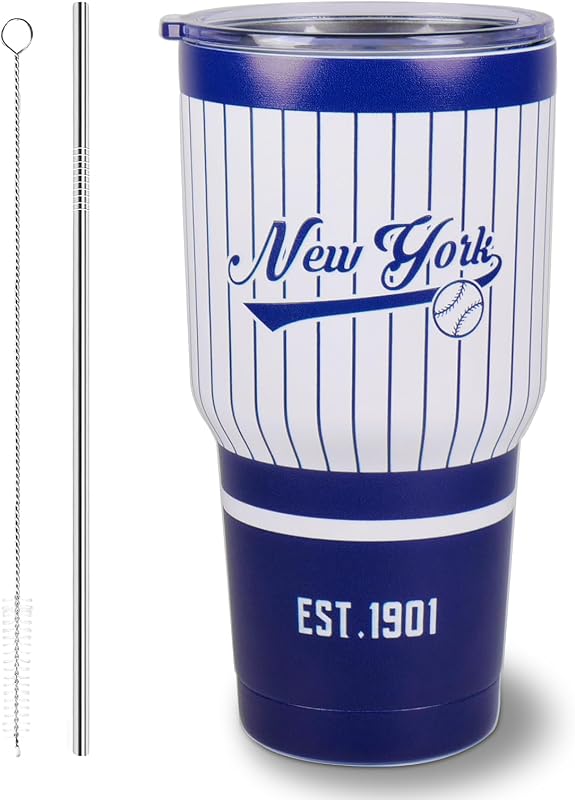 Taza aislada béisbol 30oz color degradado regalo