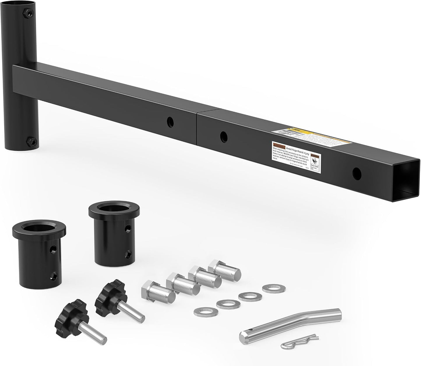 Soporte enganche paraguas acero 1-3/8 a 2pulg