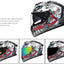 Casco motocicleta cara completa unisex aprobado DOT