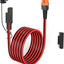 Cable extensión 10AWG XT60i a SAE con adaptador inverso