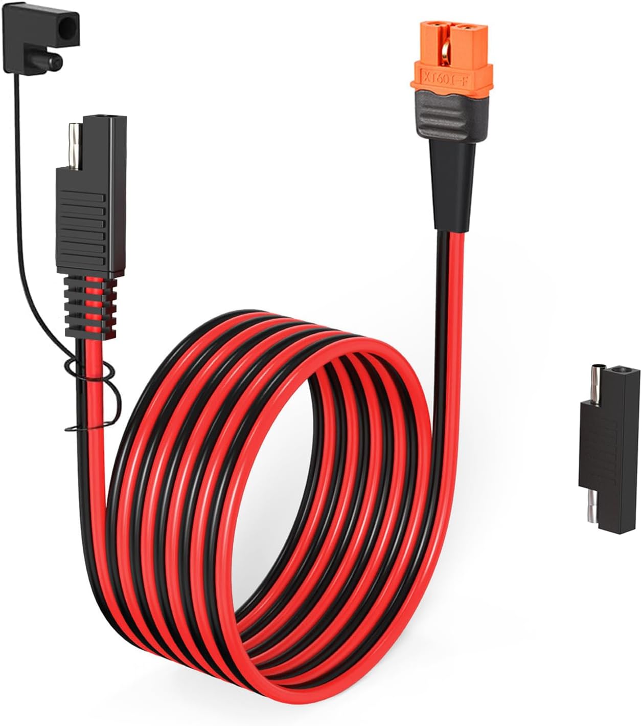 Cable extensión 10AWG XT60i a SAE con adaptador inverso