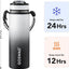 Botella agua deportiva acero inox 24oz con pajilla y mango