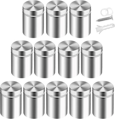 Tornillos separación letreros acrílicos soportes 0.75x1.18pulg