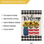 Bandera verano girasoles 28x40" doble cara