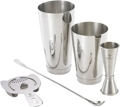Set 5 Pzas Cóctel Acero Inox