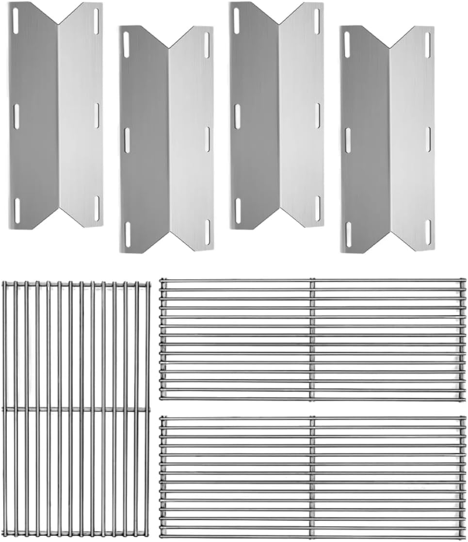 4 Placas Calor y 3 Rejillas Repuesto Brinkmann