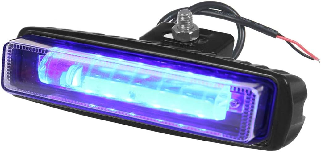 Luz seguridad almacén 30W LED 10-80V azul