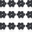 12 Tapones Bandera Jardín Antiviento con Clips Flor