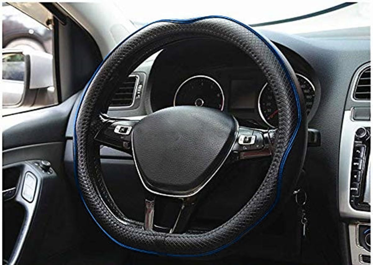 Funda volante cuero microfibra antiderrap forma D