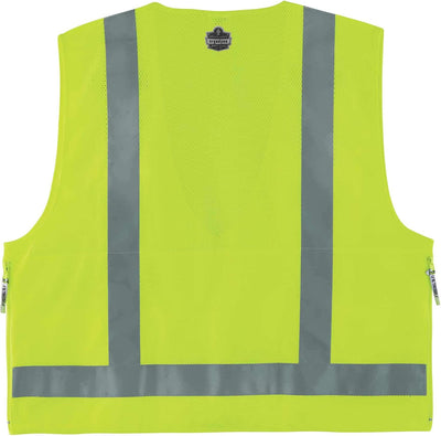 Chaleco agrimensura unisex Clase 2 color lima