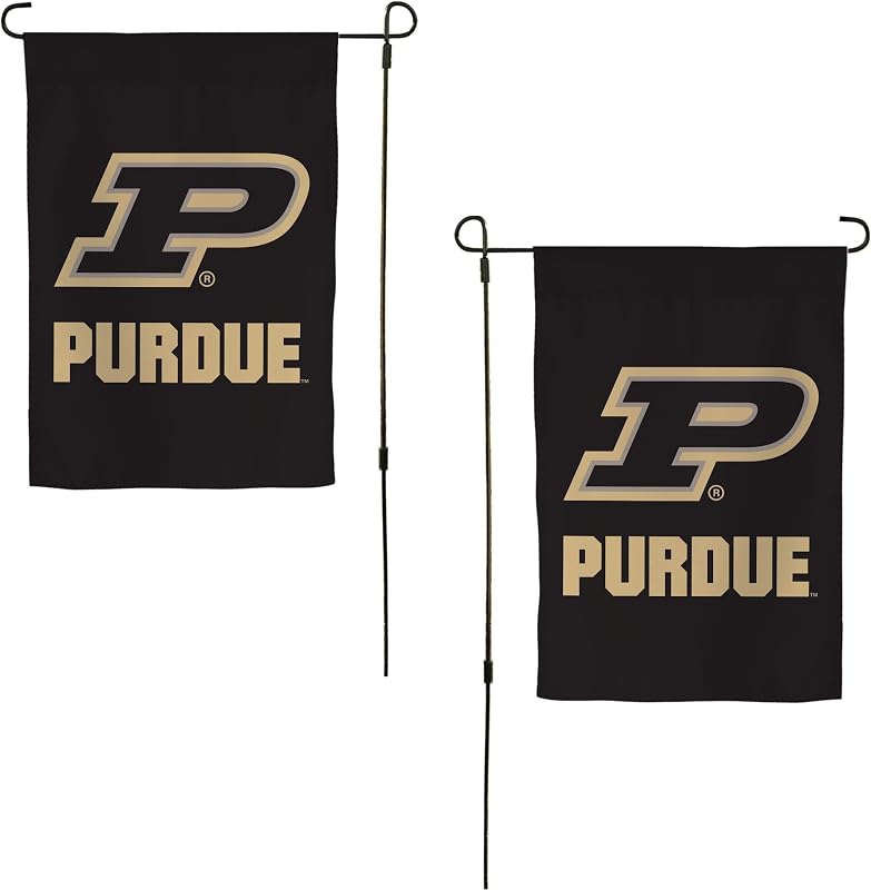 Bandera jardín poliuretano 19x12pulg Purdue Boilermakers