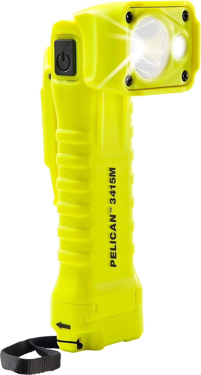 Linterna LED Pelican 3415 ángulo recto clip magnético