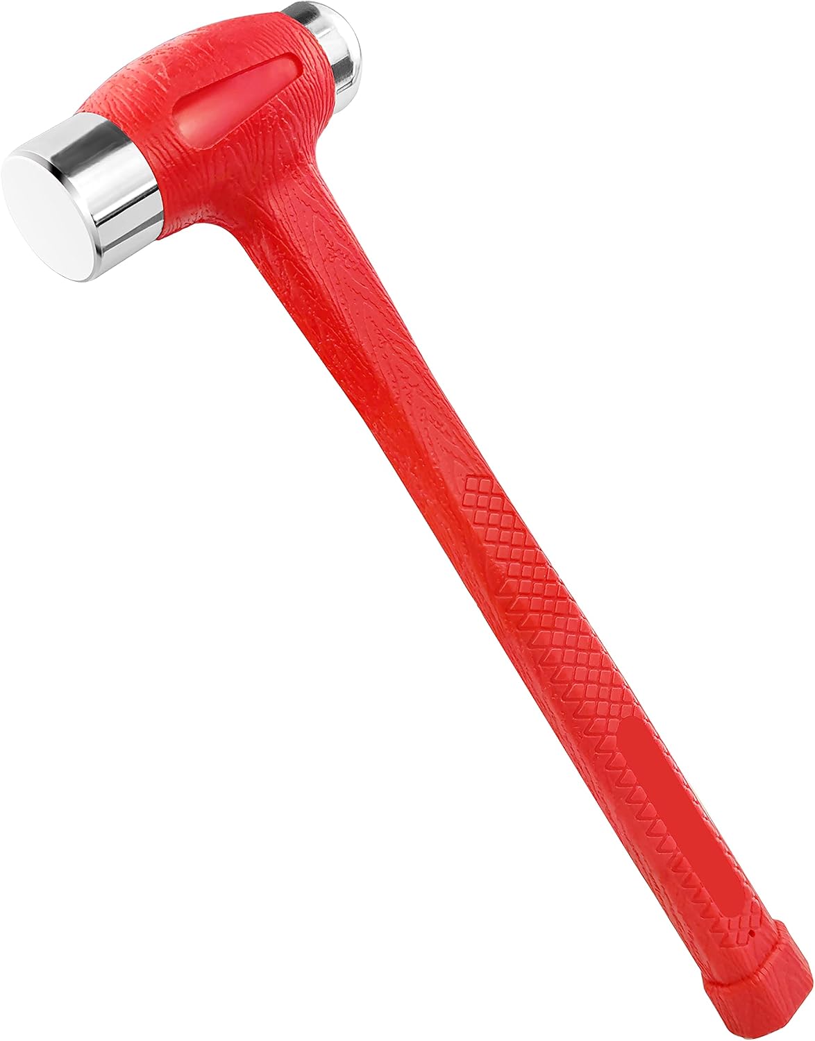 Martillo soplado muerto 24oz doble cabeza naranja