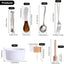 Accesorios embutidos 25pzas untadores queso cucharas