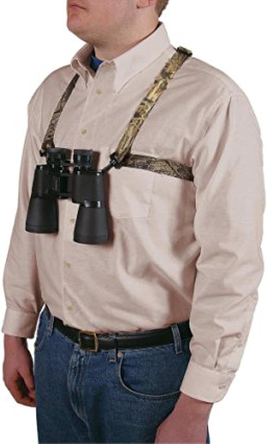 Correa binocular ajustable camuflaje