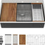 Fregadero cocina acero inox 33pulg montaje superior