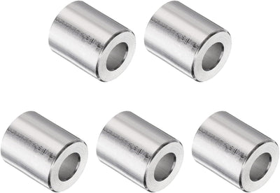 5 Espaciadores Aluminio 1/2x1/4x9/16 pulg