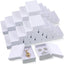 50 Cajas Regalo Pequeñas Cartón con Tapas 2.56x3.15"