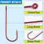 Juego 150 anzuelos Aberdeen para pesca panfish y bluegill