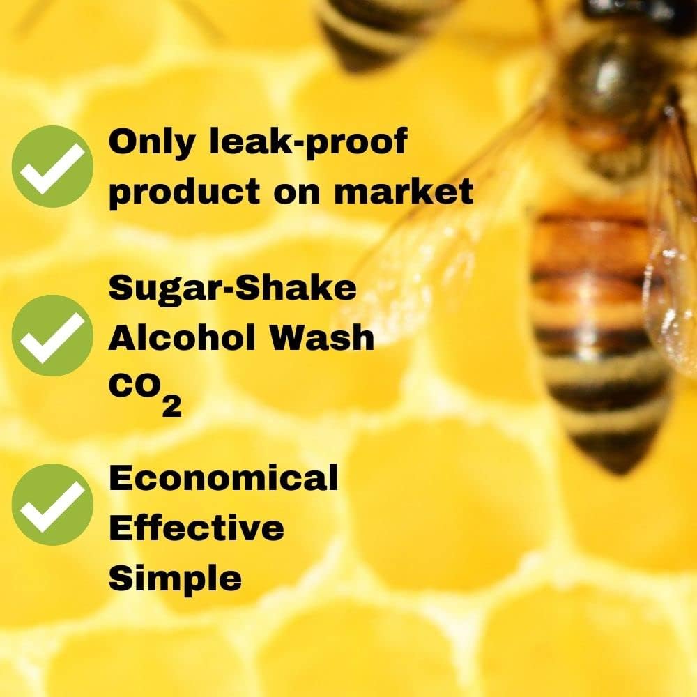 Probador de ácaros Varroa con tarro hermético VitaBee