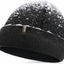 Gorro impermeable con forro polar resistente al viento