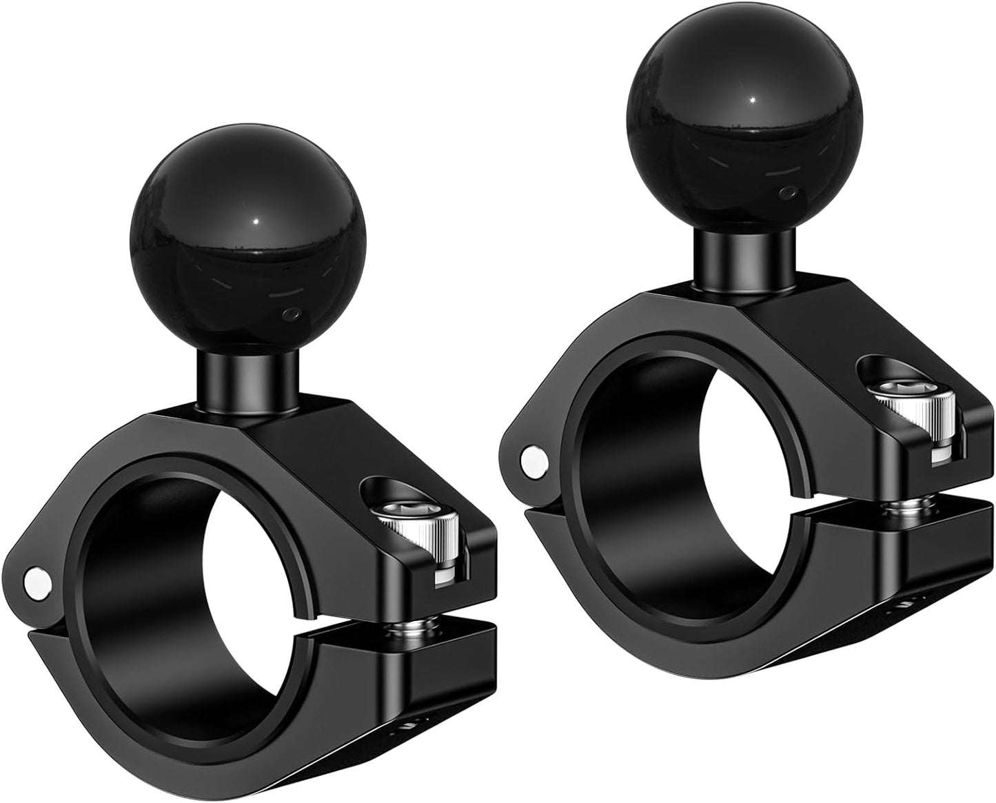 Soporte bola aluminio 1" comp RAM B doble enchufe