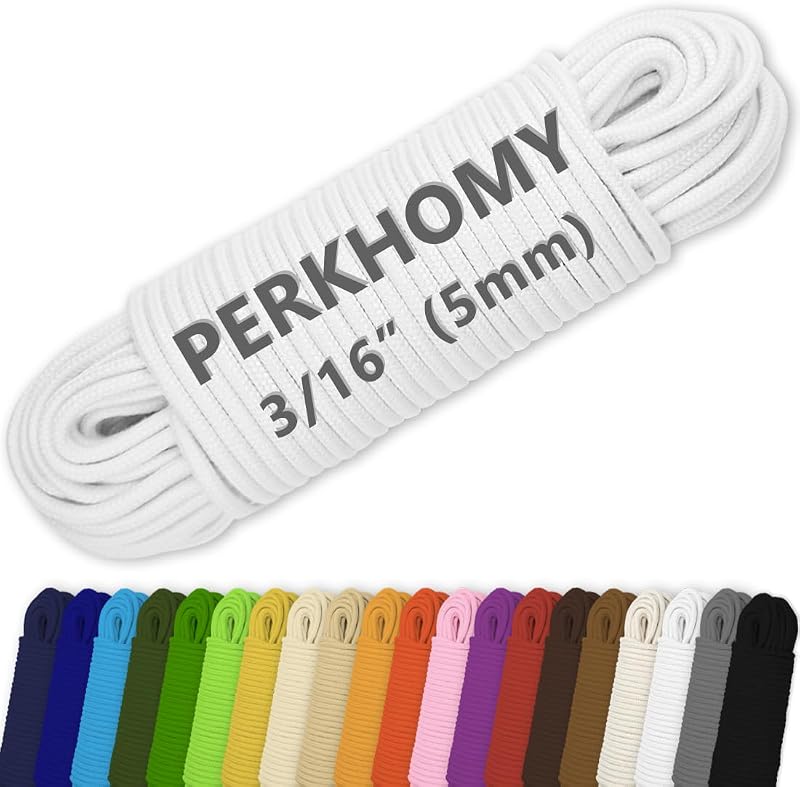 Cuerda algodón 3/16pulg 100pies trenzada diamante multiusos