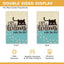 Bandera jardín doble cara cats welcome people para mascotas