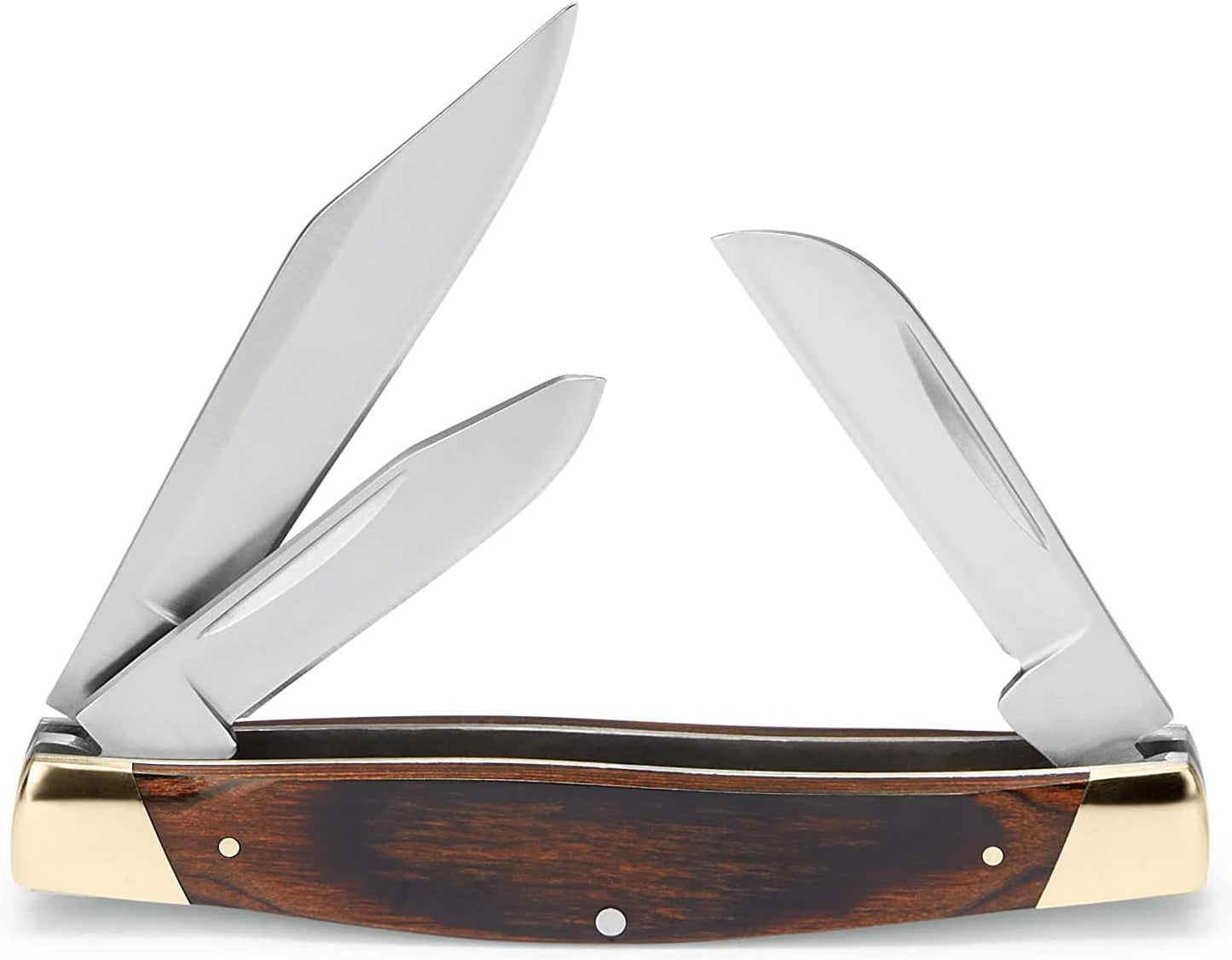 Cuchillo bolsillo plegable 3 hojas Stockman