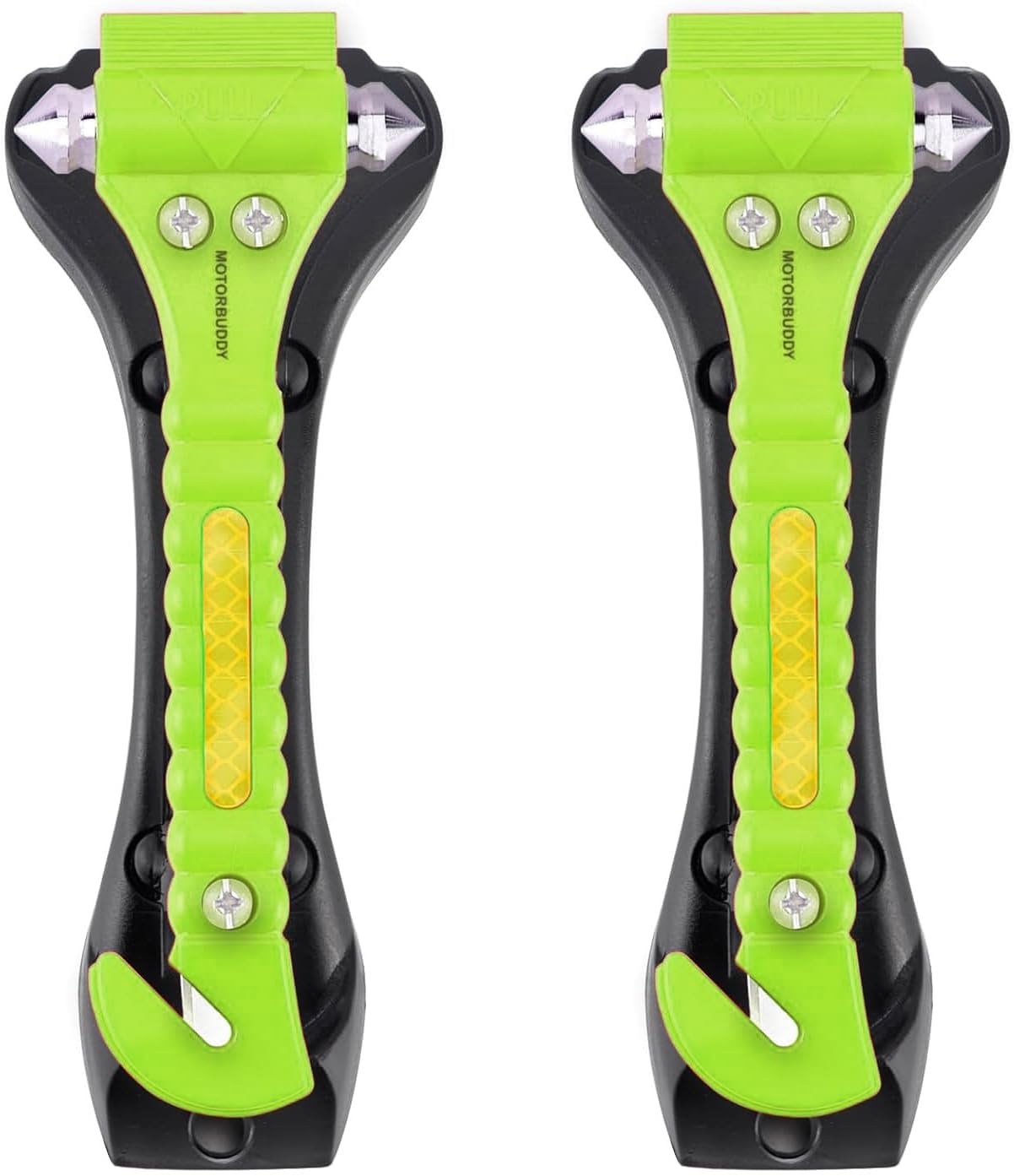 2 Pack Martillo Seguridad Auto Cinturón Escape