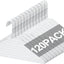120 Perchas Alambre 17.7pulg Soporte Ropa Blanco