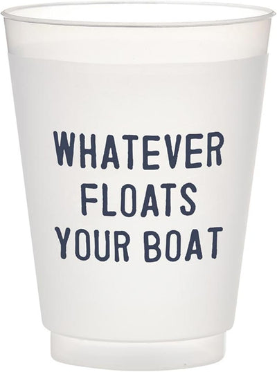 Vasos fiesta 8 pzas reutilizables plástico sin BPA 16oz