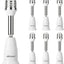 Extensor enchufe luz E26 ajustable flexible 180°