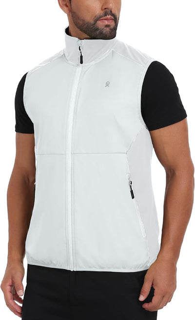 Chaleco impermeable elástico para ciclismo hombre