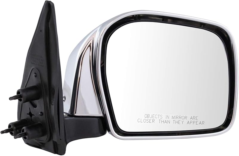Espejo lateral manual negro comp Toyota Tacoma TO2004