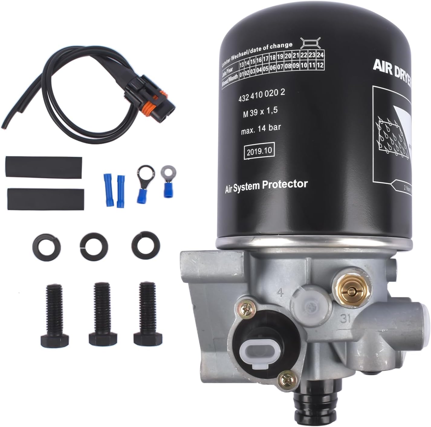 Reemplazo secador aire 12V para Meritor Wabco
