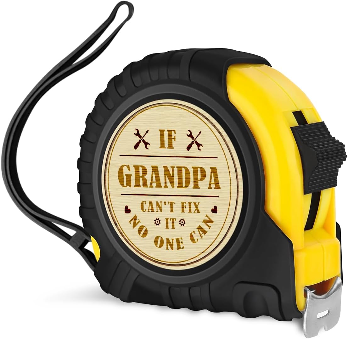 Cinta métrica grabada 25pies regalo abuelo carpintero