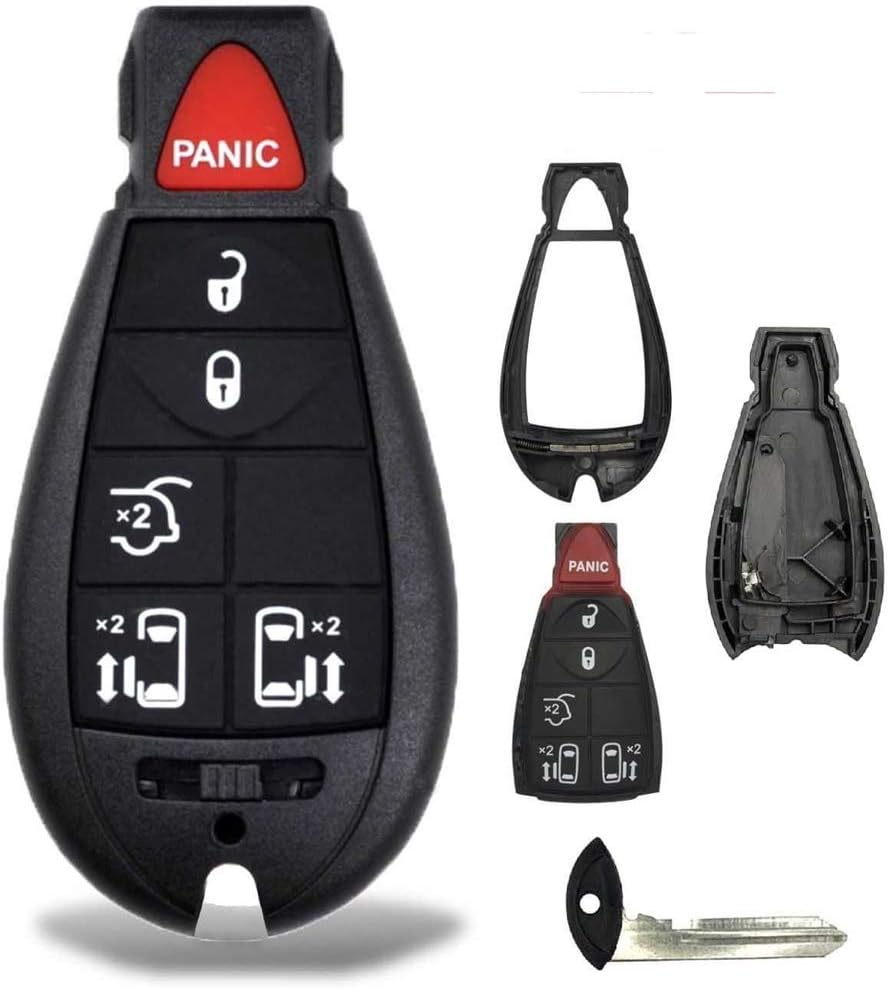 Llave coche sin llave 6 botones para Town Country Dodge