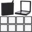 20 Vitrinas 3D Negro 3.5x3.5" Soporte Monedas Joyas AA