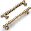 10 Tiradores Bronce Champán 6.3" para Gabinete Cocina