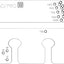 Plantilla encimera cocina multimaterial 37" alineación borde