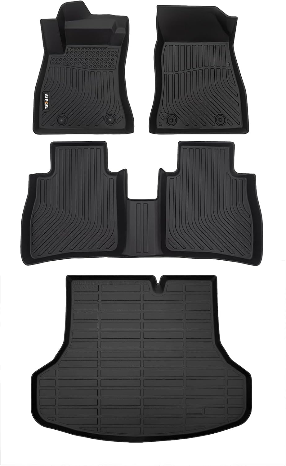 Set tapetes maletero Nissan Sentra 14-19 antiderrap negro
